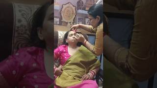 Aaj makeup Lucknow indiranagar #dulhan ki maa#makeup #viral #beauty #onlinefreelancer