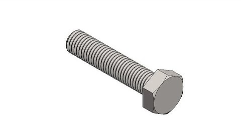 Solidworks tutorial #9 - HEX BOLT M12