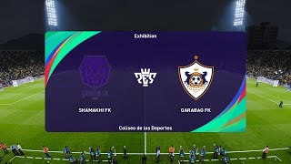 Şamaxi FK vs Qarabağ (02/04/2023) Misli Premyer Liqası PES 2021