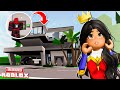 Je deviens une super heroine dans la nouvelle maison de super hros sur brookhaven rp roblox