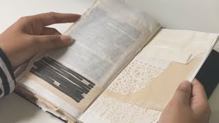 journal with me (how i blackout poetry) | soft asmr screenshot 2