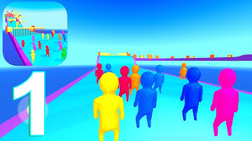 Fall Run Mobile Gameplay Walkthrough Part 1 Level 1-10 (IOS/Android)