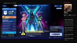 Fortnite gameplay with the Fam