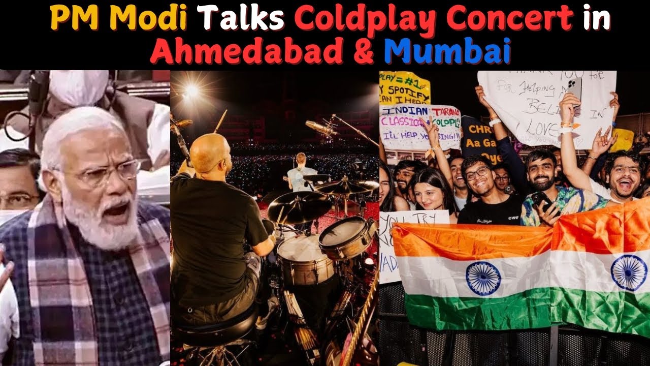 Modi Concert PM Modi Talks Coldplay Concert in Ahmedabad & Mumbai | Top Highlights ...