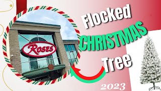 Flocked Christmas Tree | #ChristmasShopWithMe | Christmas Shopping | Life With Missy