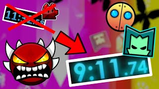 my geometry dash world record was stolen (so i took it back)