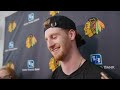 Sam Rinzel at 2025 Prospect Camp | Chicago Blackhawks