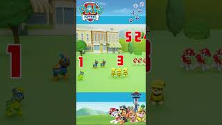 Learn Counting with PAW Patrol #Shorts #PAWPatrol