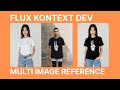 How to Use Multi-Image References in Flux Kontext Dev | Prompt Guide and Workflow