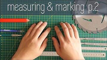 Measuring & Marking Part 2 - Precision | Architecture Modelmaking 101