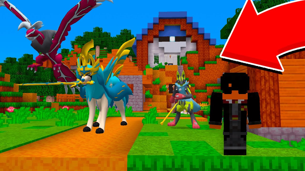 Testei a NOVA Lucky Pixelmon OMEGA vs RANDOM com os Pokemon NOVOS do Mod do  Pixelmon no Minecraft 