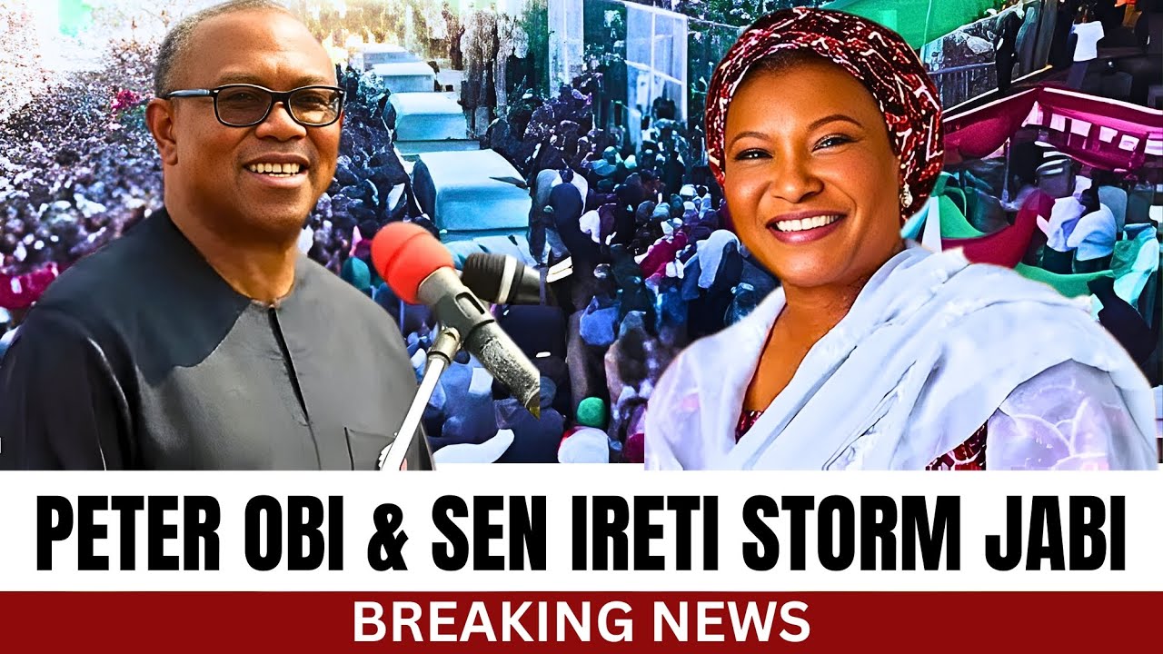 Peter Obi & Ireti Kingibe STORM Jabi Motor Park: "We Want A President With CAPACITY, Not Connections