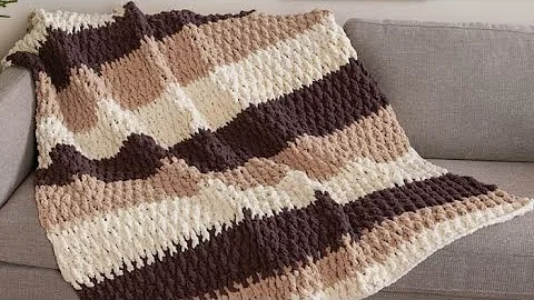 O'Go Crochet Lush Life Blanket | EASY | The Croche...
