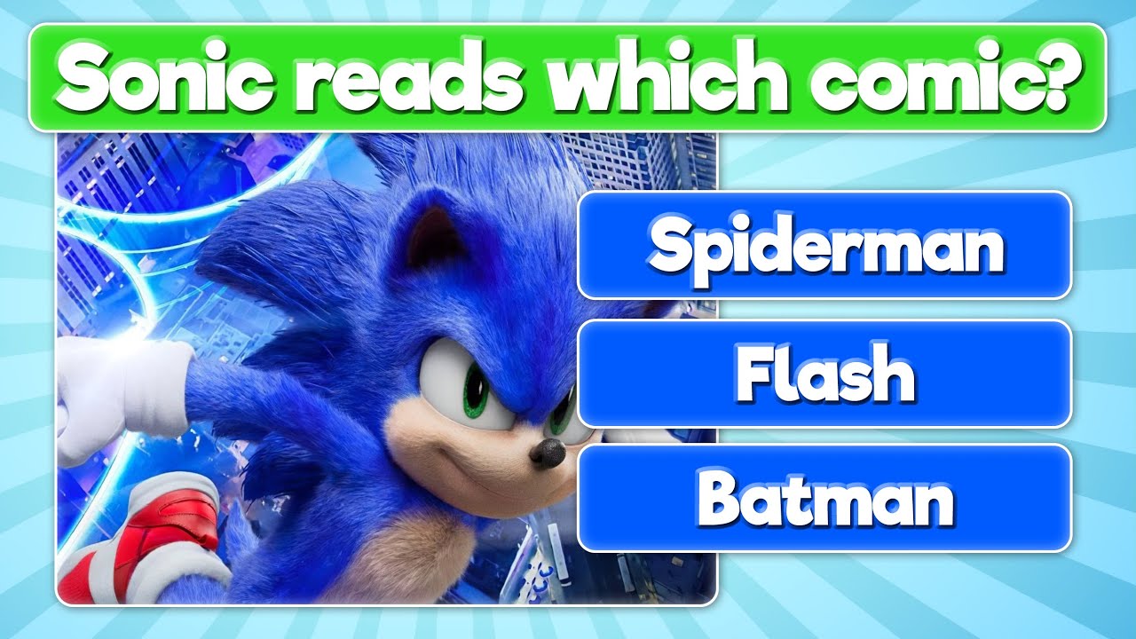 The Ultimate Sonic Quiz - ProProfs Quiz