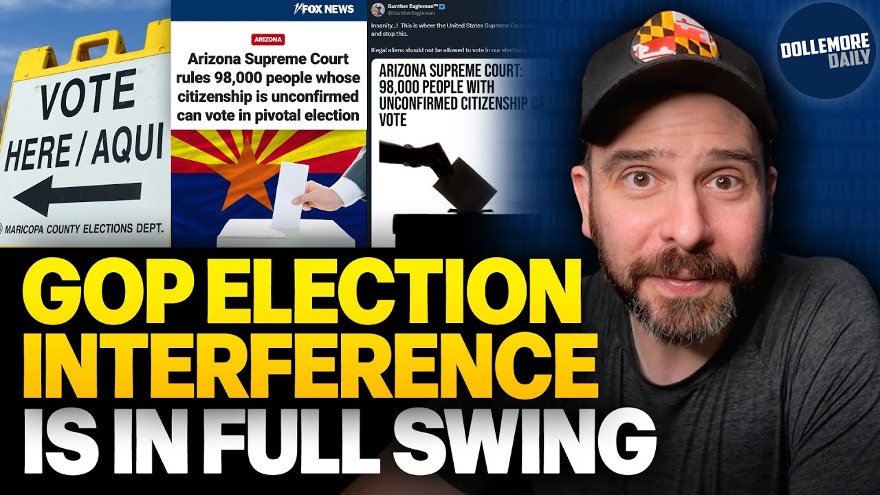 Trumpers SPREAD FEAR & LIES About Arizona Election Case IN SERVICE TO TRUMP’S CONSPIRACIES!!!