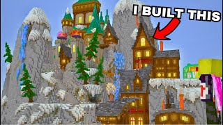 I spent 50 hours TRANSFORMING Minecraft's Snowy Village