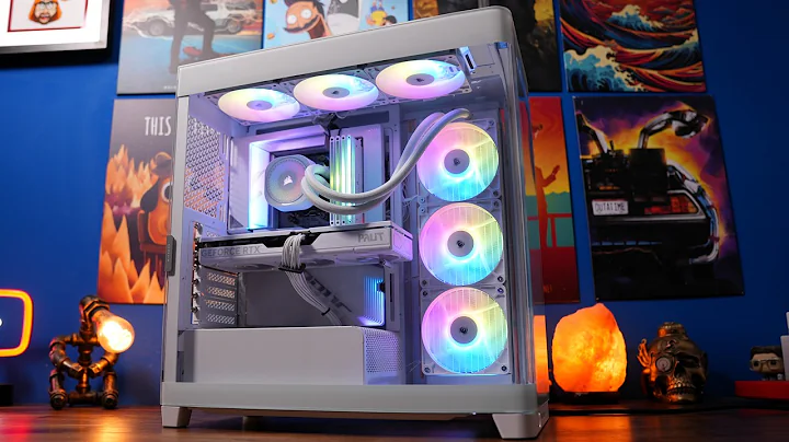 Corsair Frame 4500x PC build montage and showcase