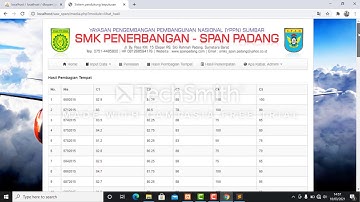 aplikasi SPK Metode SAW pada SMK Penerbangan