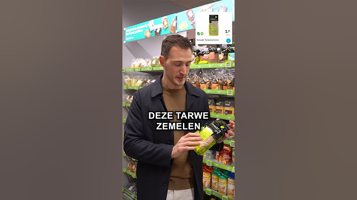 Tarwezemelen = Gezond! ✅  #gezondeten #supermarkt #albertheijn