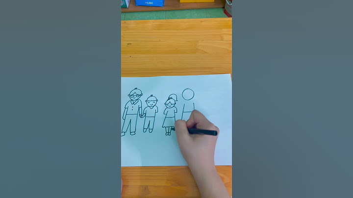 Hướng dẫn bé tập vẽ con người năm 2024
