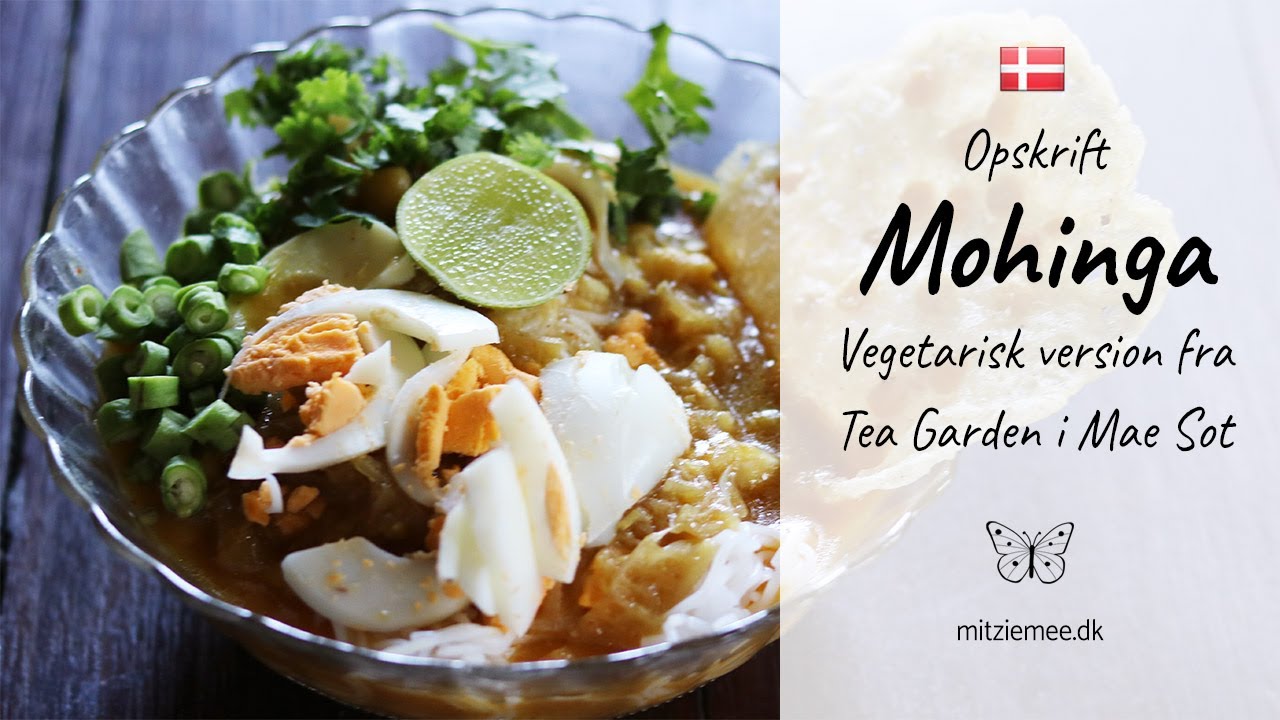 Opskrift på vegetarisk mohinga - Mad fra Myanmar