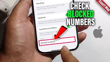 How to Check Your Blocked Numbers on iPhone [3 process]