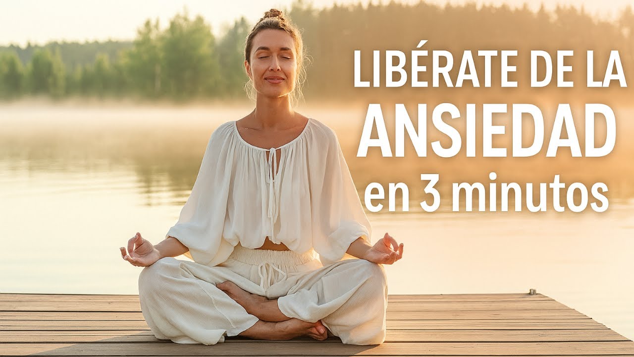 Libérate de la Ansiedad en 3 Minutos – Meditación Guiada Rápida y ...