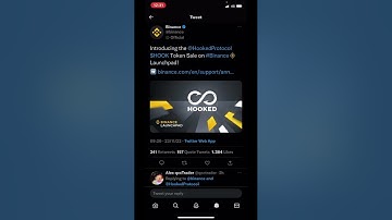 🟠 #Binance Introducing the Hooked Protocol ($HOOK) Token Sale on Binance Launchpad