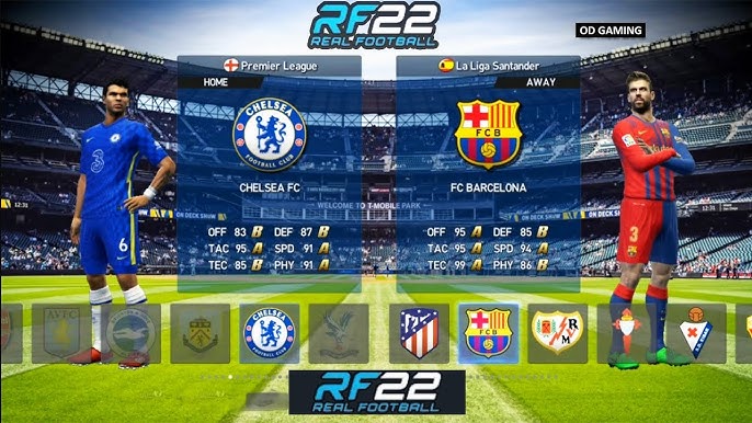 Real Football 2024 Mod Apk Android Offline [200MB] Best Graphics New Update  Kits Last Transfer 