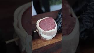 #SHORT Filet Mignon with Roasted Garlic Compound Butter 🔥🥩🧈