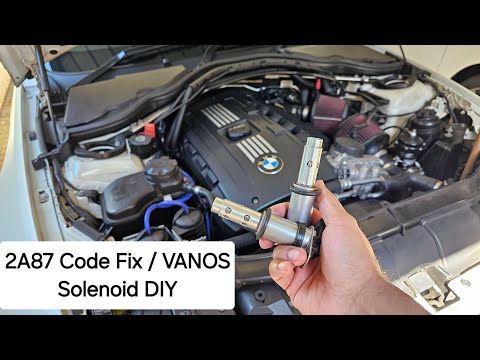 N54 E92 335i VANOS Solenoid Replacement DIY | Code 2A87 Fixed! | The Carbon Connection | 4K
