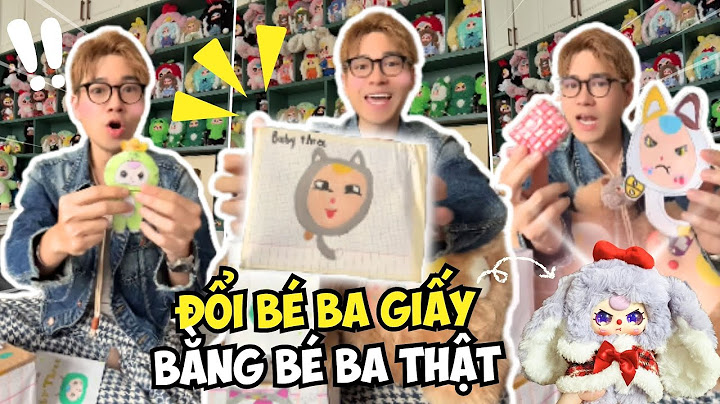 DIY BABY THREE!!! l BEO TEACHER U40 100% DIY BABY THREE BOXING CHALLENGE FIND THE SECRET AND THE END