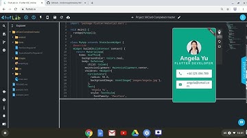 Testing FlutLab on the old Chromebook.