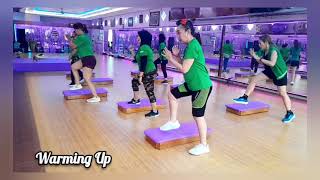 STEPDANCE INTERMEDIATE _ Warming Up ( Rock a Bye Baby )  _ Vertical Step _ SANTISTUDIO