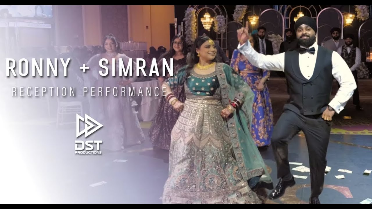 Simran Reception Ronny & Simran Reception Performance - YouTube