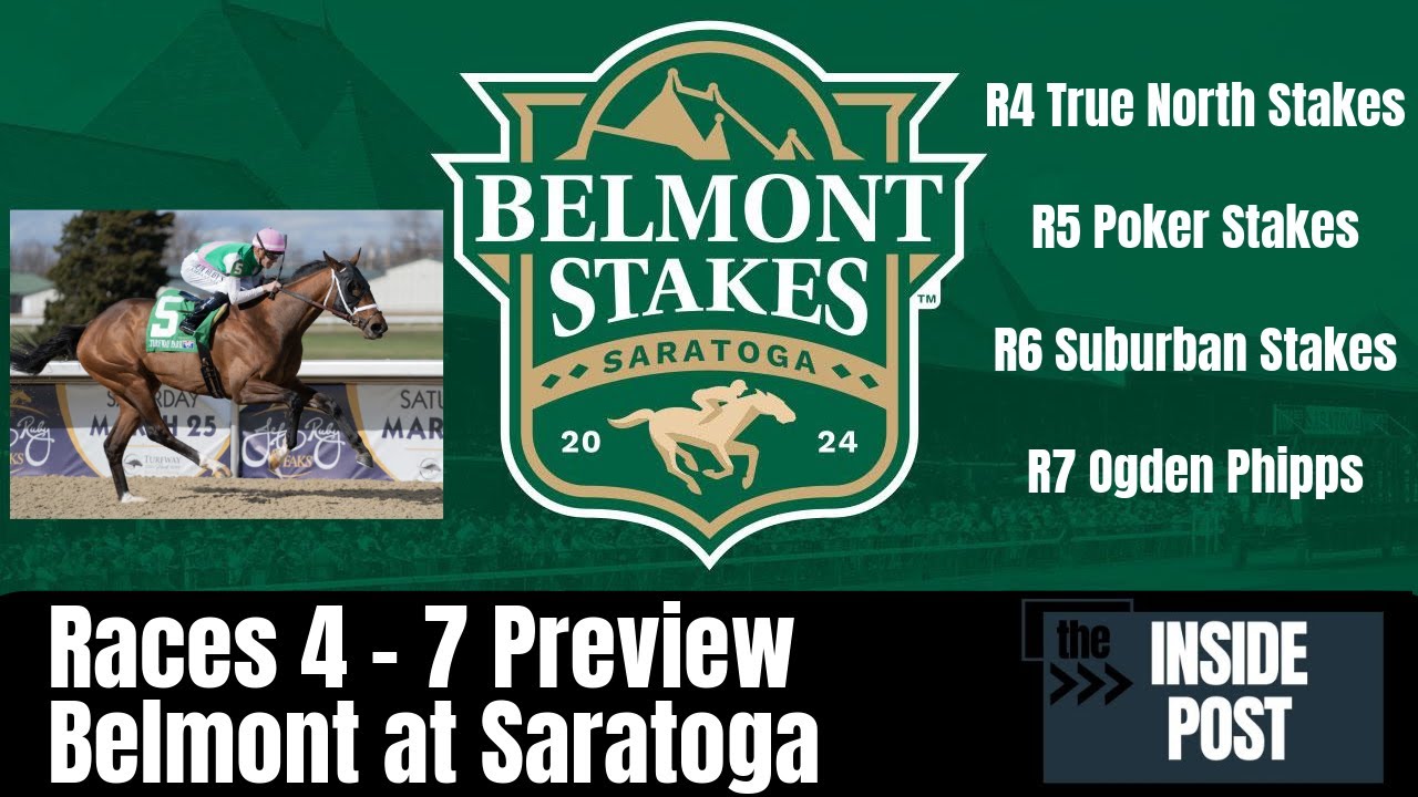 Early Pick 4 Sequence Belmont at Saratoga Races 47 Watch and Win