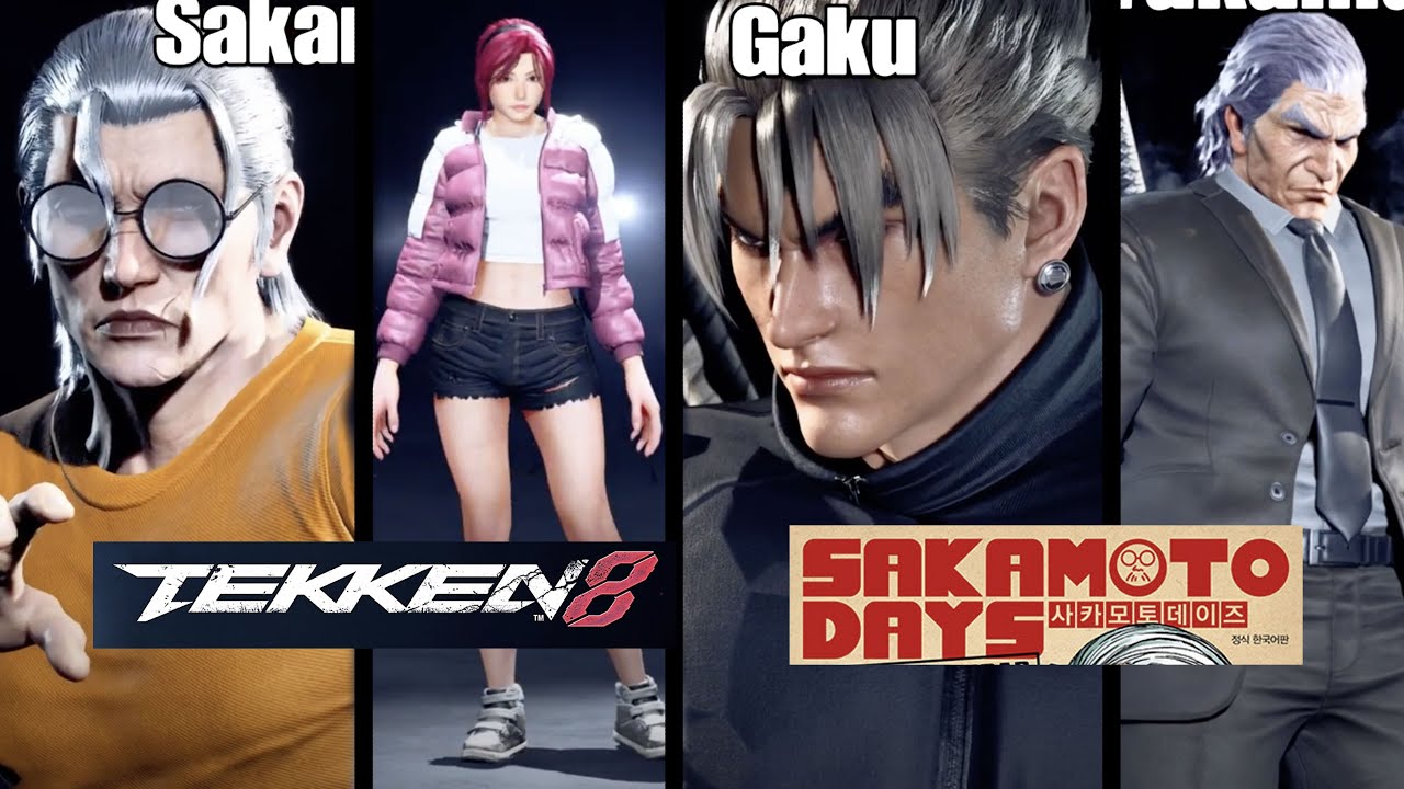 Sakamoto Days Anime Tekken 8 Customizations