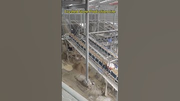 Crushed stone production line with an output of 120-150 tons per hour