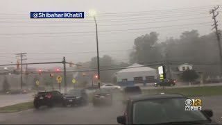 Severe Storms Cause Damage In Montgomery County Sunday