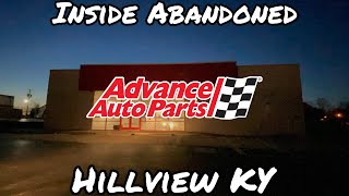 Inside Abandoned Advance Auto Parts - Hillview KY