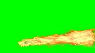 REALISTIC FLAMETHROWER GREEN SCREEN