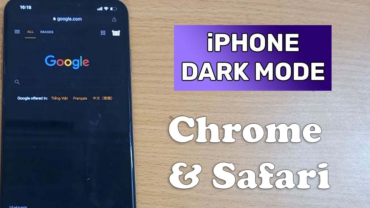 safari dark mode mobile
