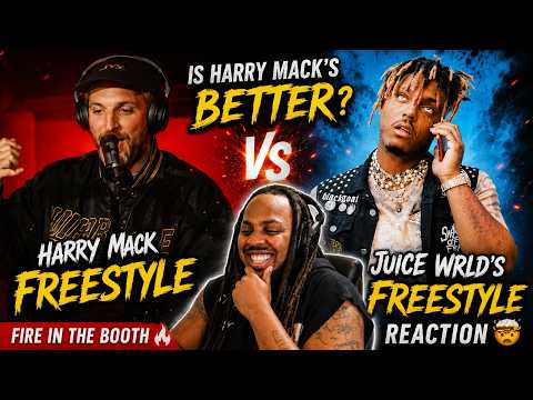 🔥 Is Harry Mack’s Freestyle Better Than Juice WRLD’s? 🤯 | Fire In The Booth (Reaction)