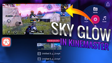 Sky Glow Effect like after effects on ANDROID | KINEMASTER tutorial