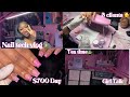 Life as a nail tech vlog 700 day girl talk 13 hour shift