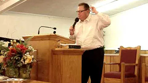 Bro. Vogan preaching-2-19-1...  Young Men Shouted ...