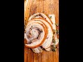 We made CRISPY Porchetta Sandwiches! w/ Upbeat_Eats 🔥 #Shorts