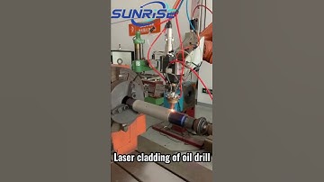 laser cladding of drill