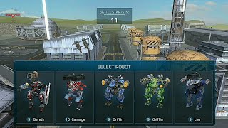 War Robots:- Gameplay With Brawling Setup On Long Rang Map || War Robots 2017