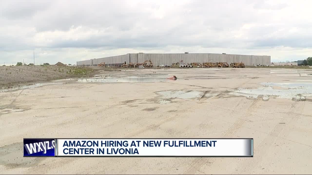 Jobs Amazon begins hiring for Livonia center; 1,000 positions promised